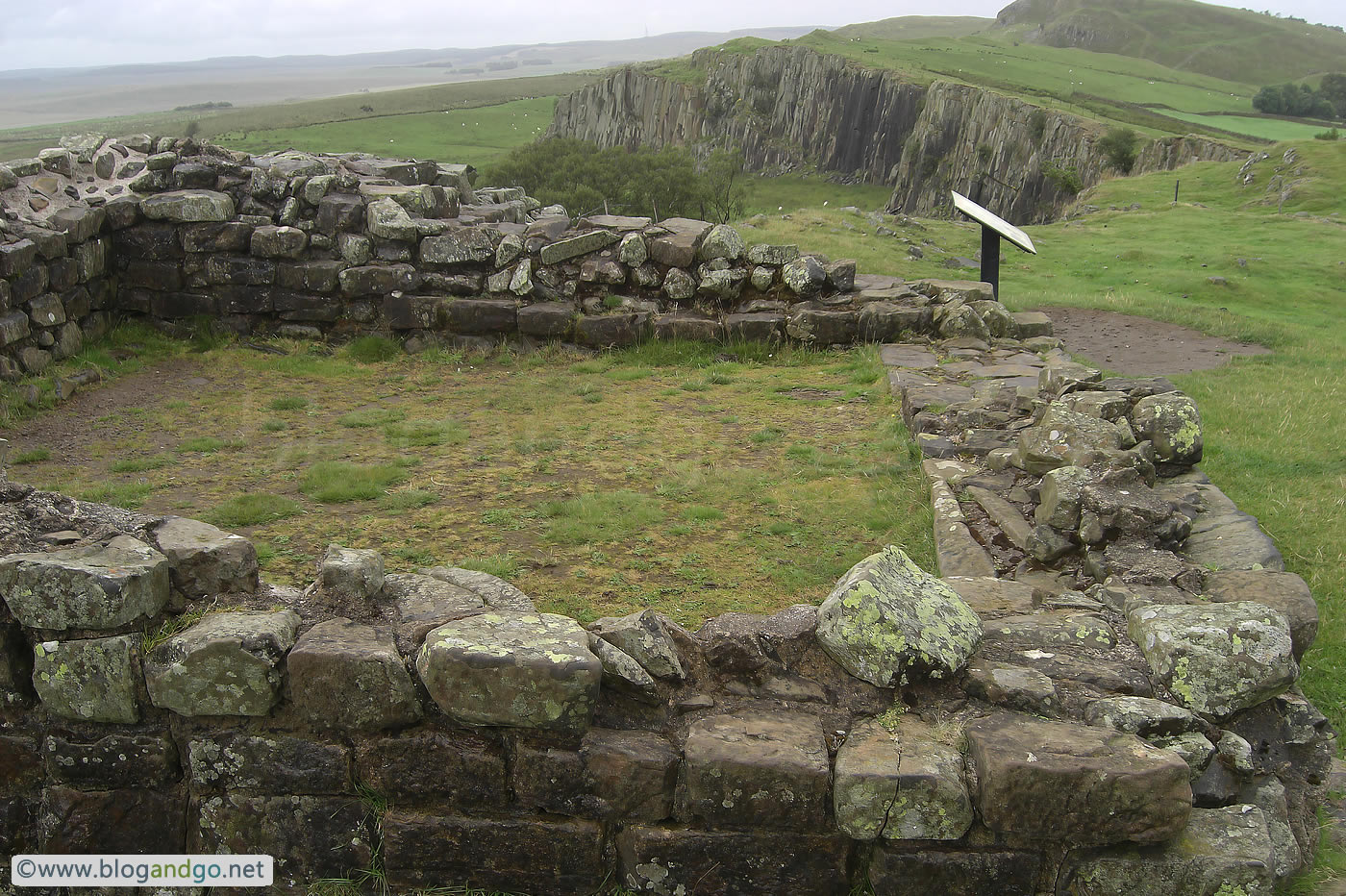 Hadrian's Wall Path - Walltown Crags Turret 45a